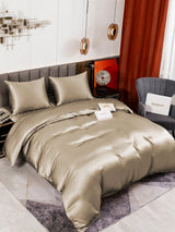 [Kaki] SilkSilky-FR Parure de Lit Soie 001