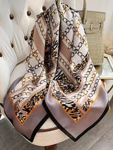 [P076] SilkSilky-FR Pure Soie Scarf 001