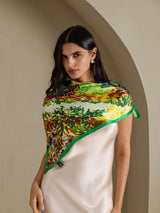 [P072] SilkSilky-FR Scarf 004