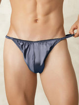 [Bleu Grisâtre] SilkSilky-FR Homme Sous-vêtements 001