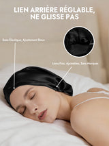 [Noir] SilkSilky-FR Bonnets de Nuit 005
