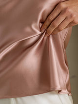 [Toscane] SilkSilky-FR Sleeveless V Neck Top À Fines Brides 004