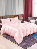 SilkSilky FR 22Momme Pure Soie Bedding Set Rose 002