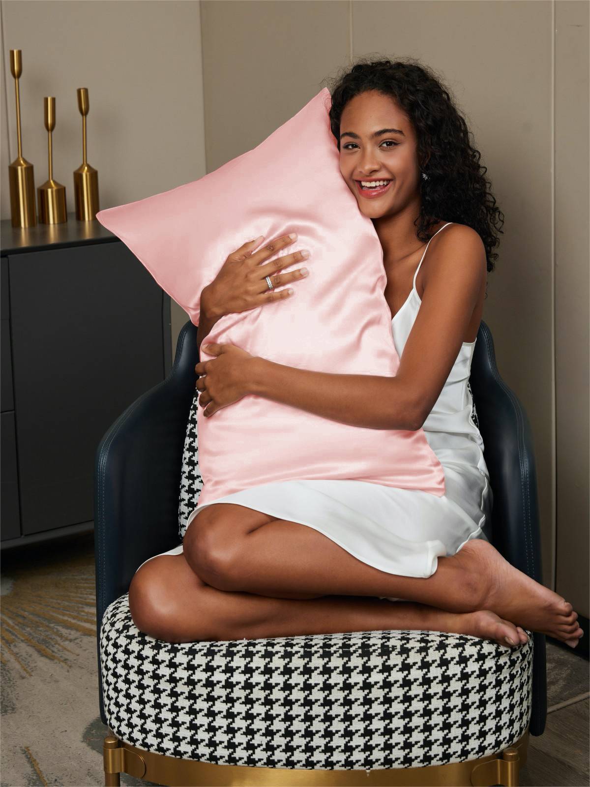 [Rose] SilkSilky-FR 22Momme Pure Soie Pillowcase 002