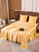 [Champagne] SilkSilky-FR Parure de Lit Soie 001