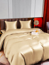 [Beige] SilkSilky-FR Parure de Lit Soie 006