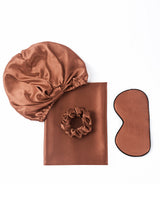 [Café] SilkSilky-FR 19Momme Pure Soie Pillowcase Set 003