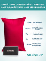 [Rouge Vineux] SilkSilky-FR 19Momme Pure Soie Pillowcase 002