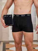 [Noir] SilkSilky-FR Homme Sous-vêtements 002