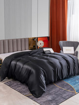[Noir] SilkSilky-FR 22Momme Duvet Covers 002