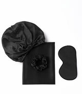 [Noir] SilkSilky-FR 22Momme Pure Soie Pillowcase Set 003