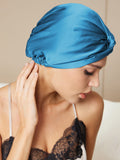 SilkSilky-FR-Pure-Soie-Sleep-Cap-Bleu-Royal-002