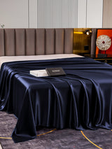 [Bleu Foncé] SilkSilky-FR 22Momme Draps 003