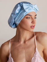 [Bleu Ciel] SilkSilky-FR Bonnets de Nuit 001