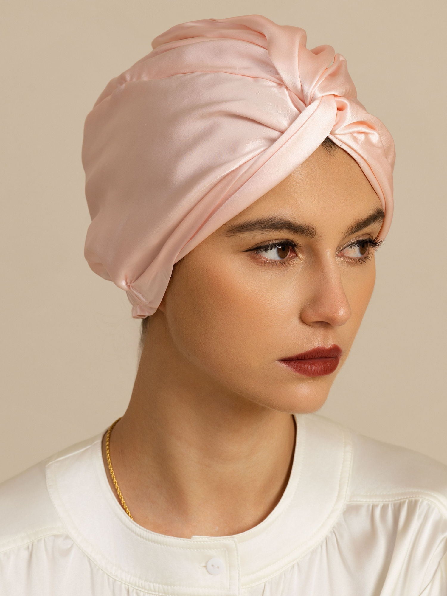 [Rose] SilkSilky-FR 22Momme Bonnets de Nuit 001