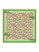 [Crocodile Sable] SilkSilky-FR Scarf 001