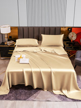[Beige] SilkSilky-FR 22Momme Pure Soie Bedding Set 001,
