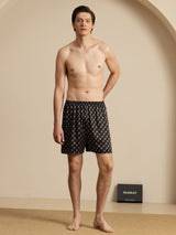 [Chaîne Noire] SilkSilky-FR Mens Sleep Bottoms 005