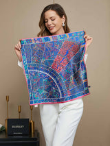 SilkSilky FR Pure Soie Scarf Multi 003