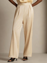 [Champagne] SilkSilky-FR 19Momme Femme Pantalons 001