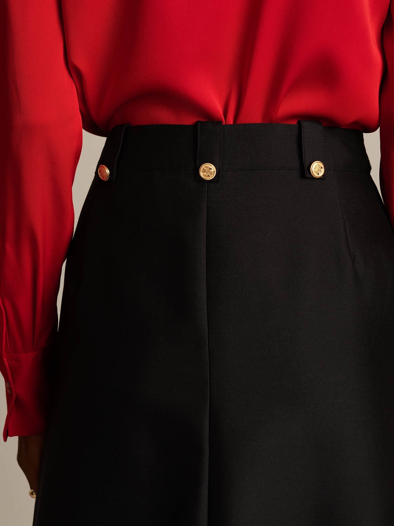 [Noir] SilkSilky-FR 32Momme Soie Skirt 004,