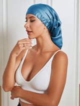 [Bleu Royal] SilkSilky-FR Bonnets de Nuit 004