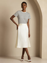 [Ivory] SilkSilky-FR 19Momme Jupes 004