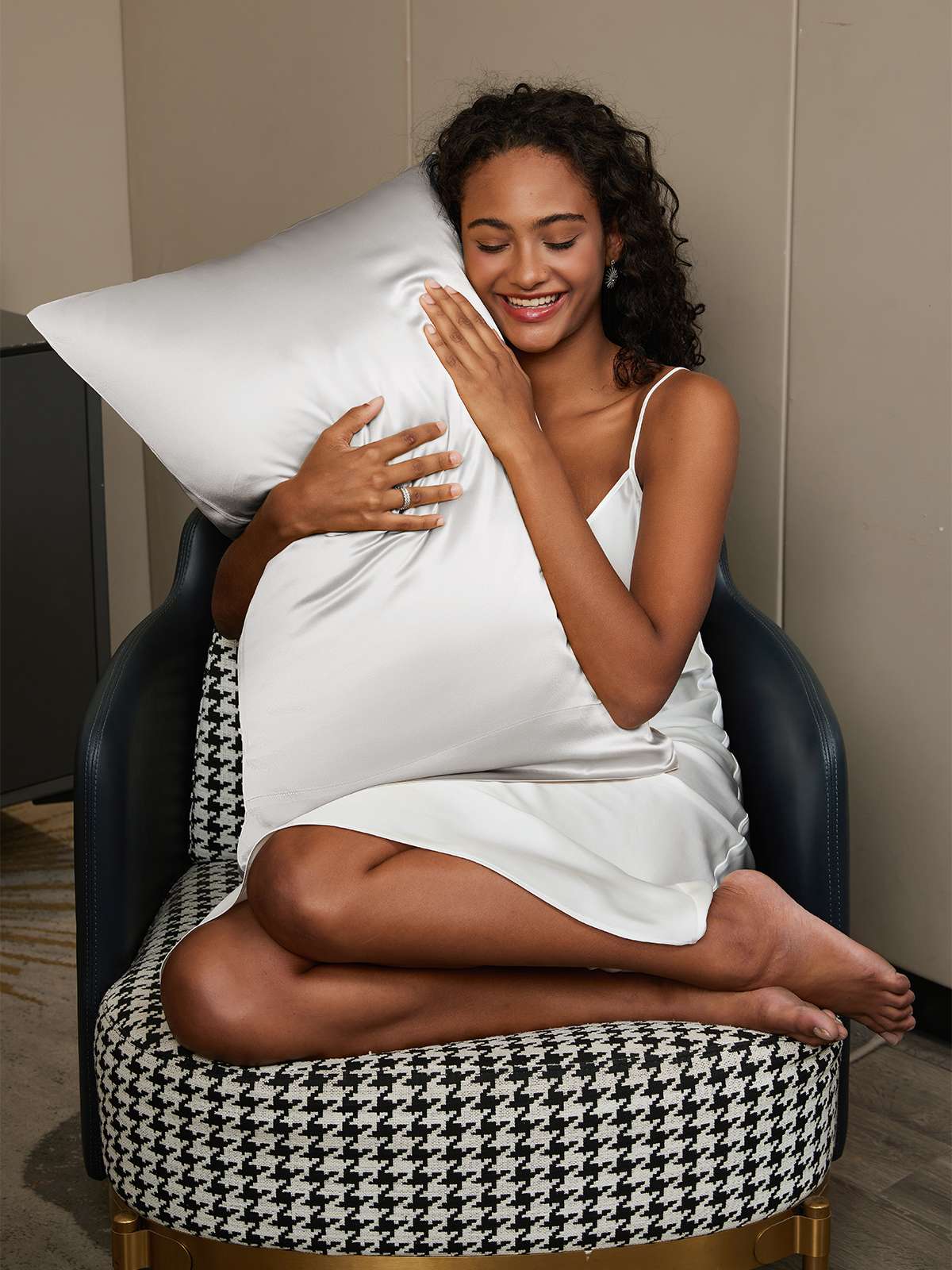 [Argent] SilkSilky-FR 22Momme Pure Soie Pillowcase 002