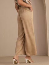 [Curry] SilkSilky-FR Womens Pants 003