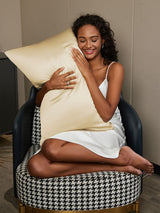 [Ivory] SilkSilky-FR 30Momme Pure Soie Pillowcase 002