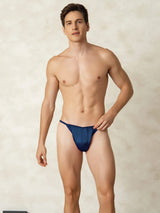 [Bleu Foncé] SilkSilky-FR Homme Sous-vêtements 004