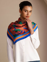 [Éléphant Argile] SilkSilky-FR Scarf 004
