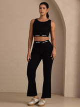 [Noir] SilkSilky-FR Womens Pants 006