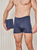 [Bleu Foncé] SilkSilky-FR Homme Sous-vêtements 001