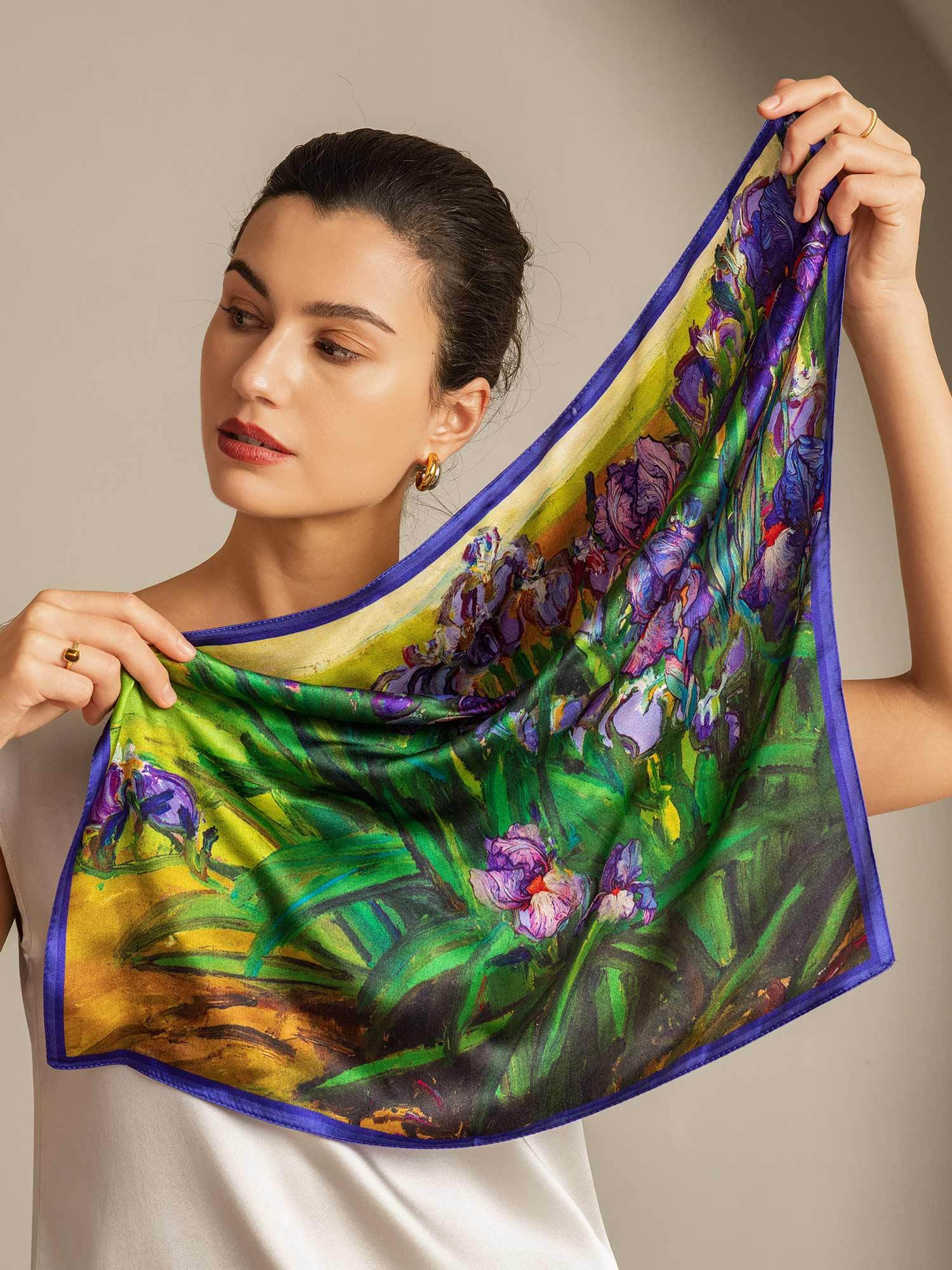 [P094] SilkSilky-FR Soie Scarf 007