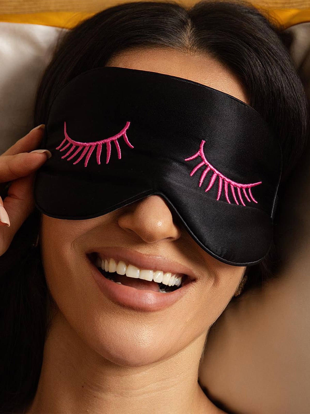 [CilsRoses] SilkSilky-FR Soie Eye Mask 001