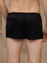 [Noir] SilkSilky-FR Mens Underwear 002