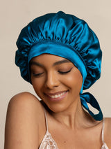 [Bleu Royal] SilkSilky-FR Bonnets de Nuit 003