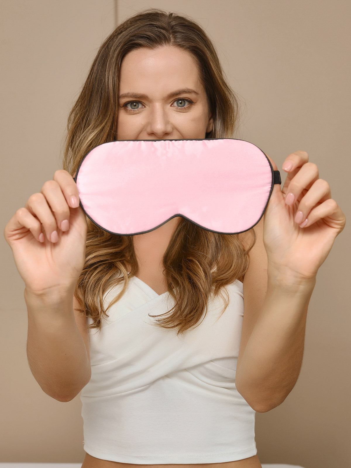 [Rose] SilkSilky-FR 19Momme Pure Soie Eye Mask 004