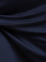[Bleu Foncé] SilkSilky-FR Soie Tricotée Col Rond Femme Tenues Détente 005,