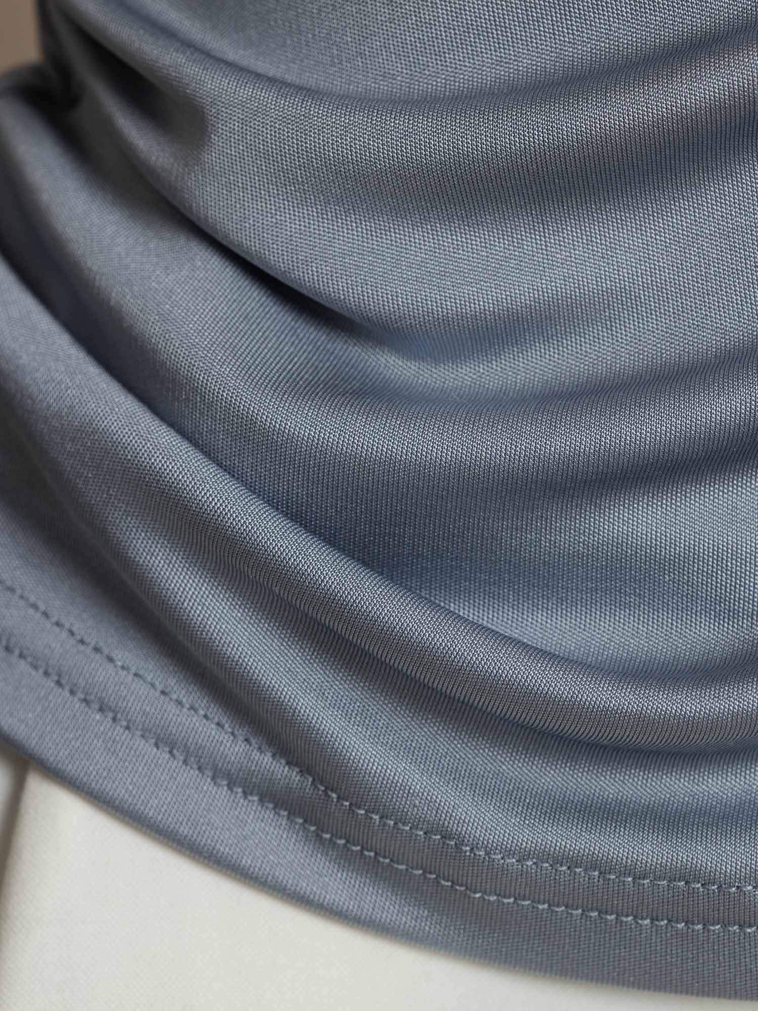 [GrisClair] SilkSilky-FR Soie Womens T-Shirt 005