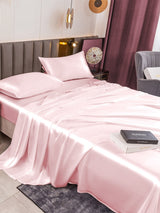 [Rose] SilkSilky-FR 19Momme Parure de Lit Soie 007