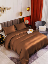 [Café] SilkSilky-FR 19Momme Parure de Lit Soie 001