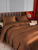 [Café] SilkSilky-FR 22Momme Pure Soie Bedding Set 004,