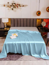 [Bleu Clair] SilkSilky-FR 19Momme Draps 002