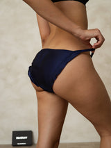 [Bleu Foncé] SilkSilky-FR Culottes 002