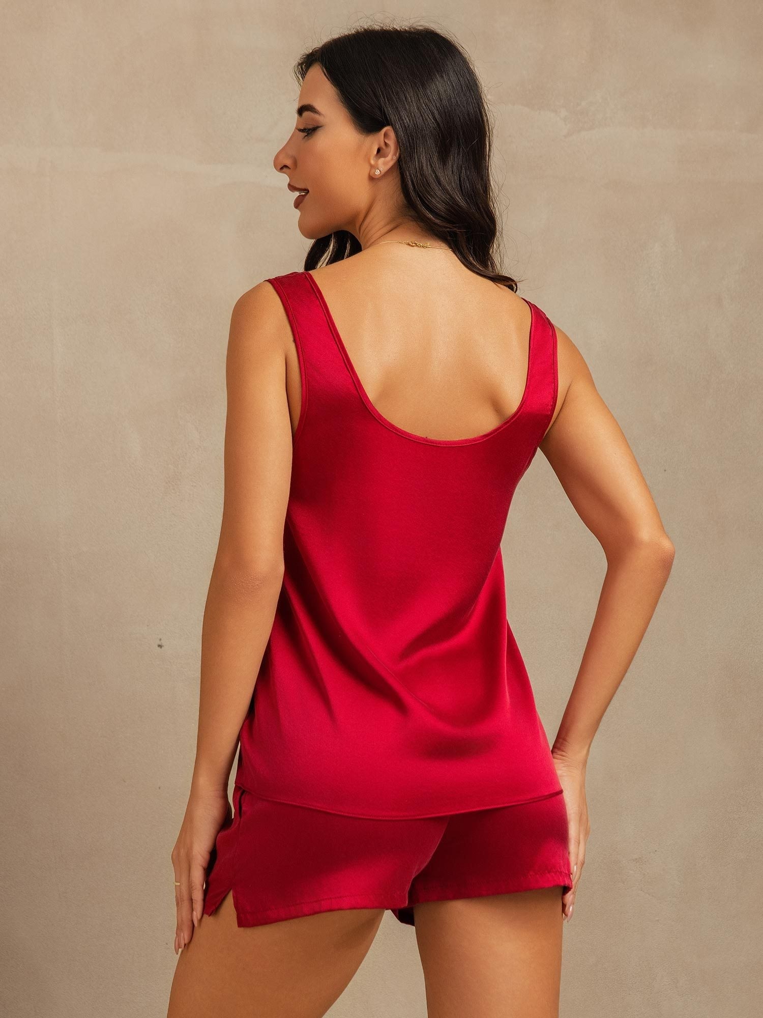 [RougeVineux] SilkSilky-FR 19Momme Soie Womens Pajamas 002