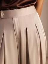 [Tan] SilkSilky-FR Femme Pantalons 004