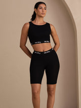[Noir] SilkSilky-FR Womens Shorts 004