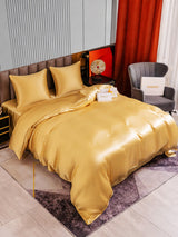 [Champagne] SilkSilky-FR Parure de Lit Soie 002